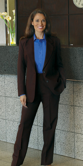 brown blazer